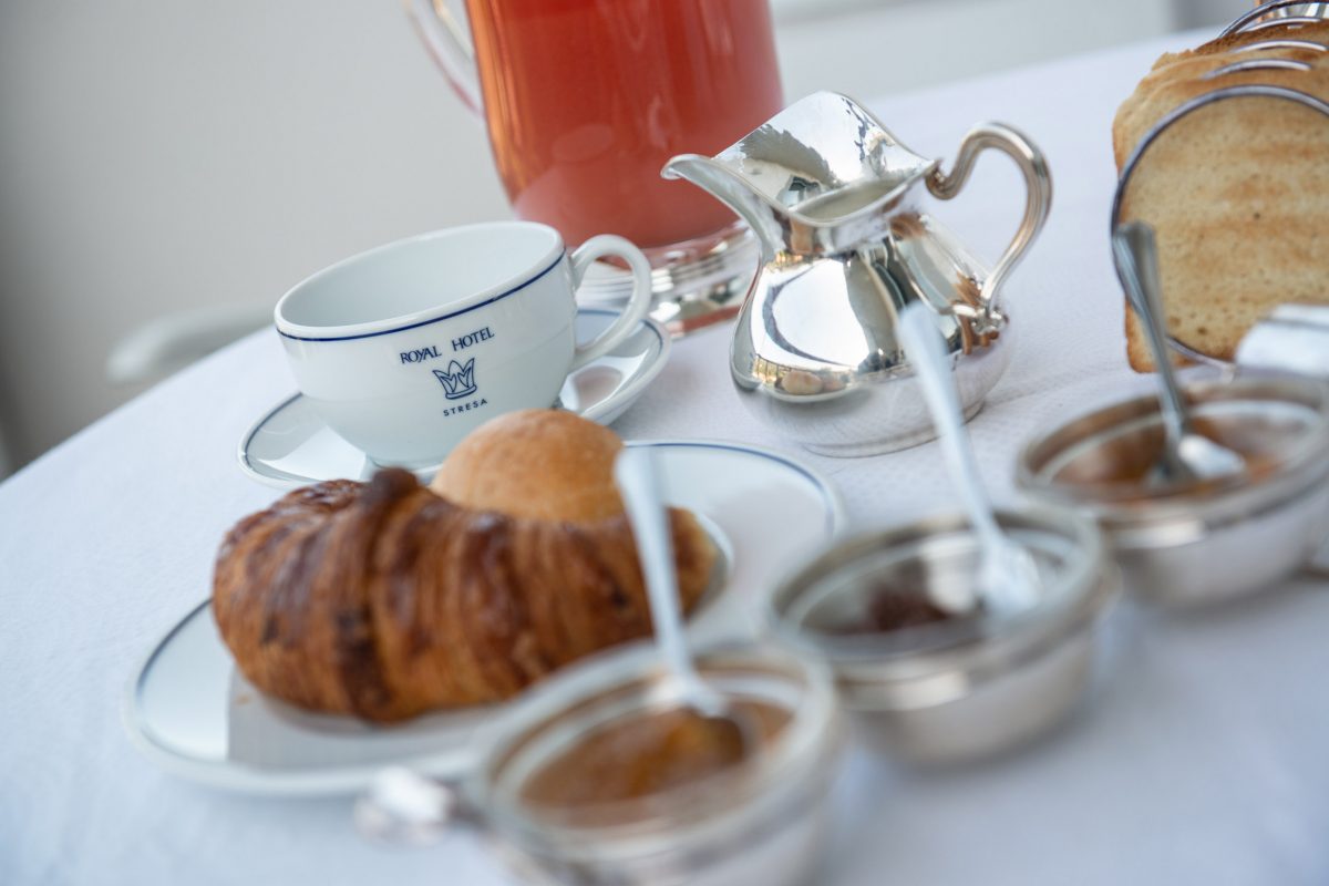 La colazione dell'Hotel Royal Stresa